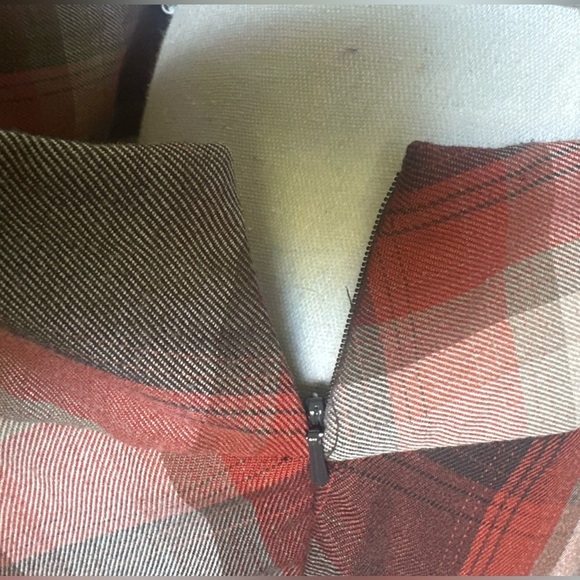 Dressbarn Casual Women’s Plaid A-Line Midi Skirt, Size 10 Multicolored. - Picture 5 of 7